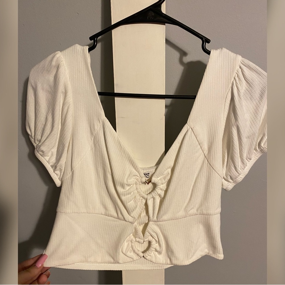 Steve Madden Heart crop top